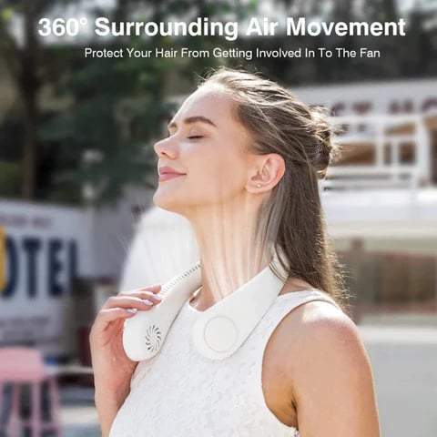 Neck Cooling Fan - Portable Rechargeable USB Cooling Fan