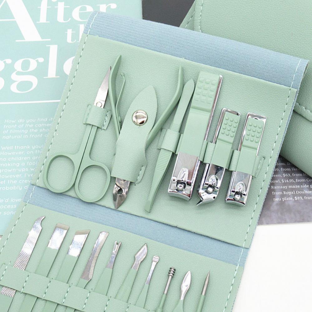 16 in 1 Nail kit Manicure Cutters Nail Clipper Set