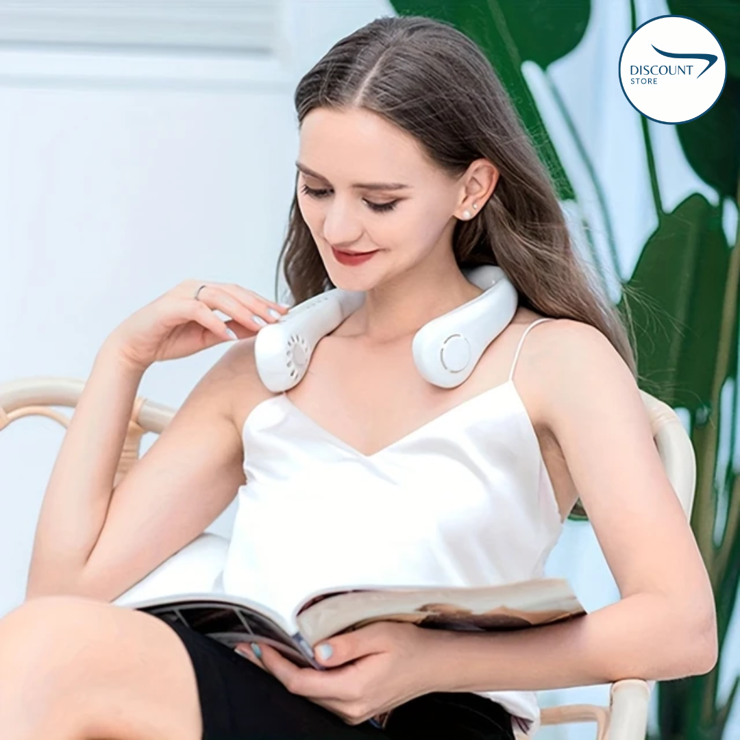 Neck Cooling Fan - Portable Rechargeable USB Cooling Fan