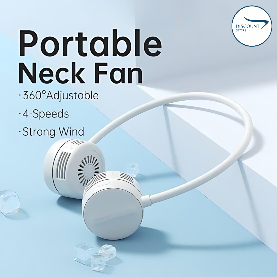 Neck Cooling Fan - Portable Rechargeable USB Cooling Fan