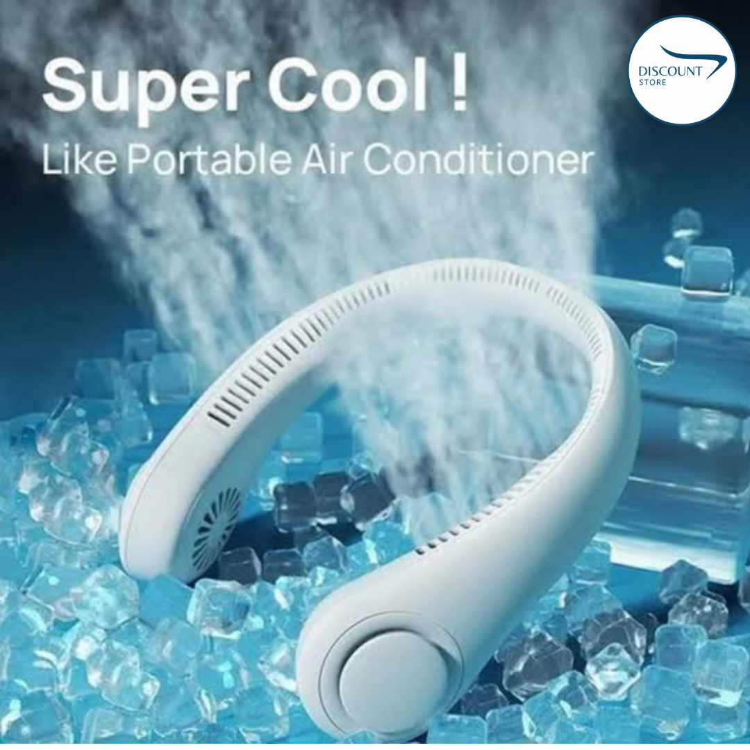 Neck Cooling Fan - Portable Rechargeable USB Cooling Fan