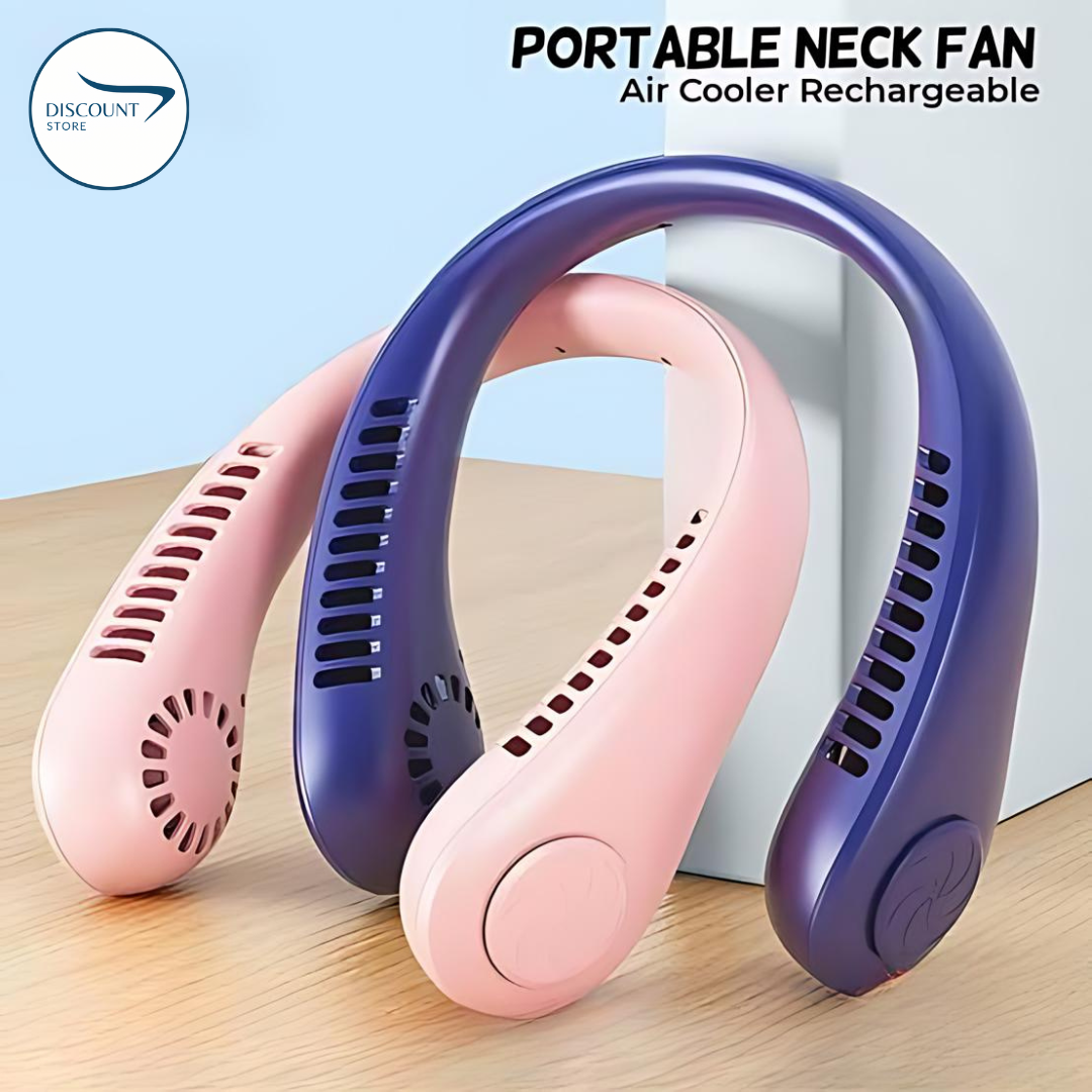 Neck Cooling Fan - Portable Rechargeable USB Cooling Fan