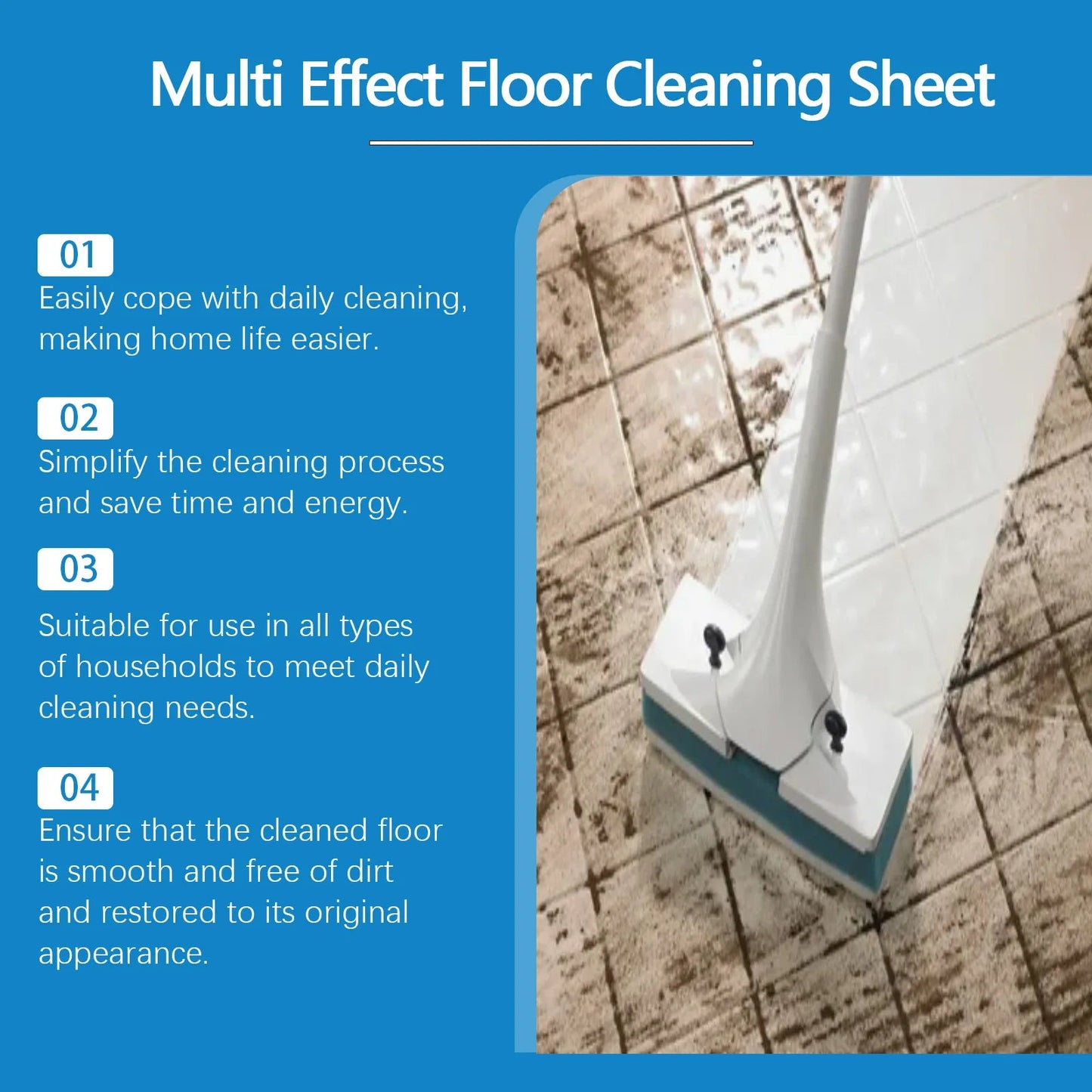 Ultra-Concentrated Floor Cleaning Sheets Regular