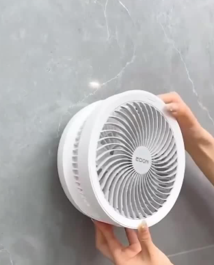 Rechargeable 3-in-1 Clip Fan | Handheld, Desktop & Wall Mounted Portable Fan with 3 Speed Modes