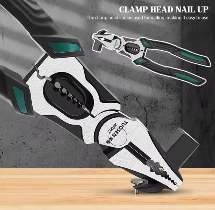 Heavy Duty Multi-Function Combination Pliers Remover with Hammer