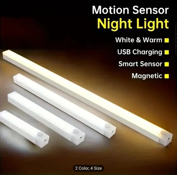 Smart Motion Sensor Cabinet Light (USB Rechargeable)
