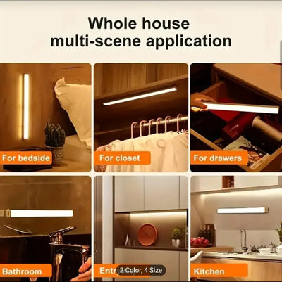 Smart Motion Sensor Cabinet Light (USB Rechargeable)