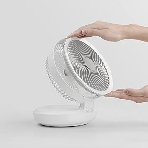 Rechargeable 3-in-1 Clip Fan | Handheld, Desktop & Wall Mounted Portable Fan with 3 Speed Modes